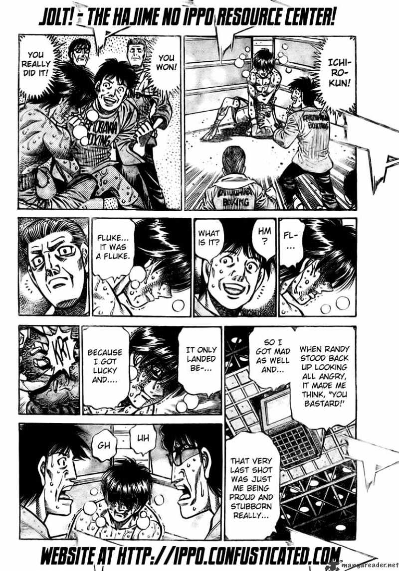 Hajime No Ippo - Chapter 846 : A New Life!