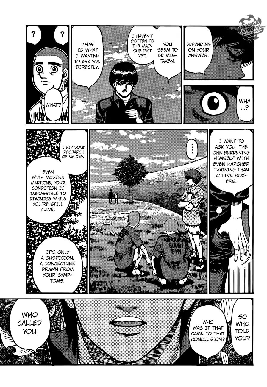 Hajime No Ippo - Chapter 1250: The Class Of Feathers