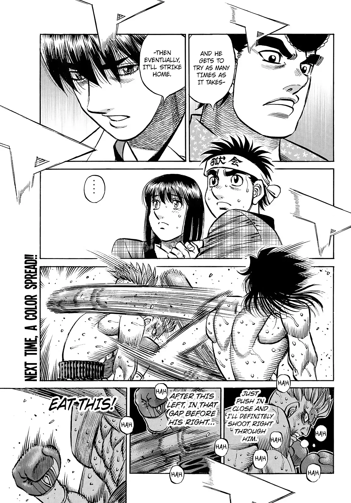 Hajime No Ippo - Chapter 1470: A Dangerous Sign