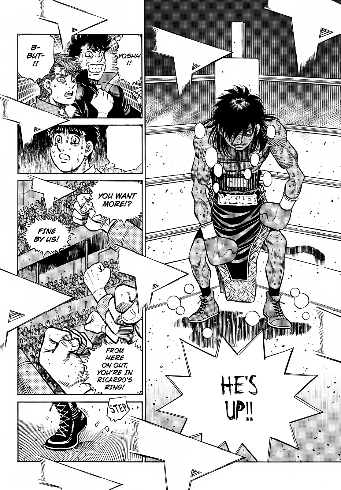 Hajime No Ippo - Chapter 1404: The Champion's Counterattack