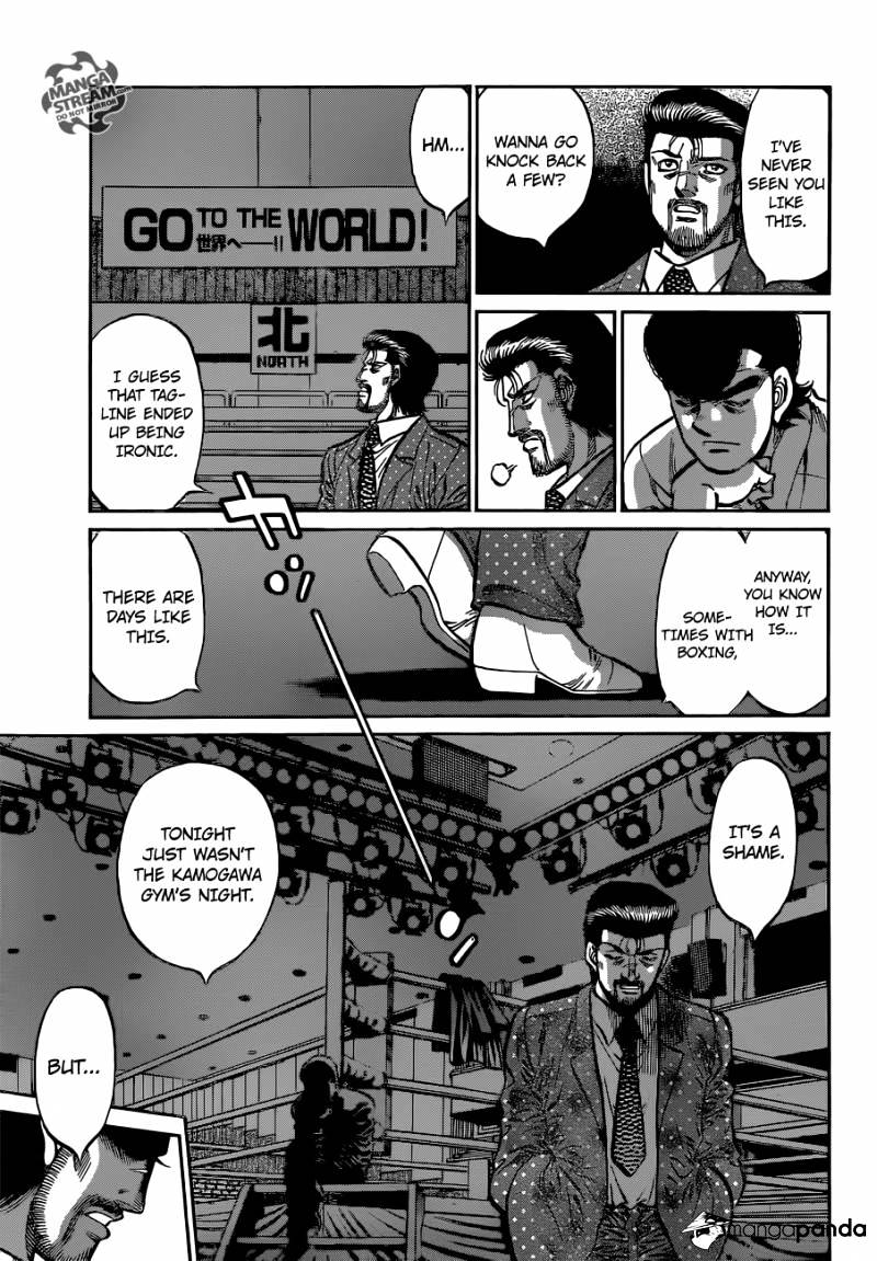 Hajime No Ippo - Chapter 1072 : Gonzalez S Night