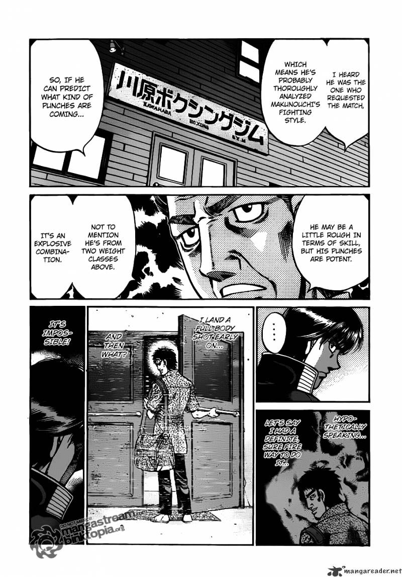 Hajime No Ippo - Chapter 922 : Kojima S Weapon