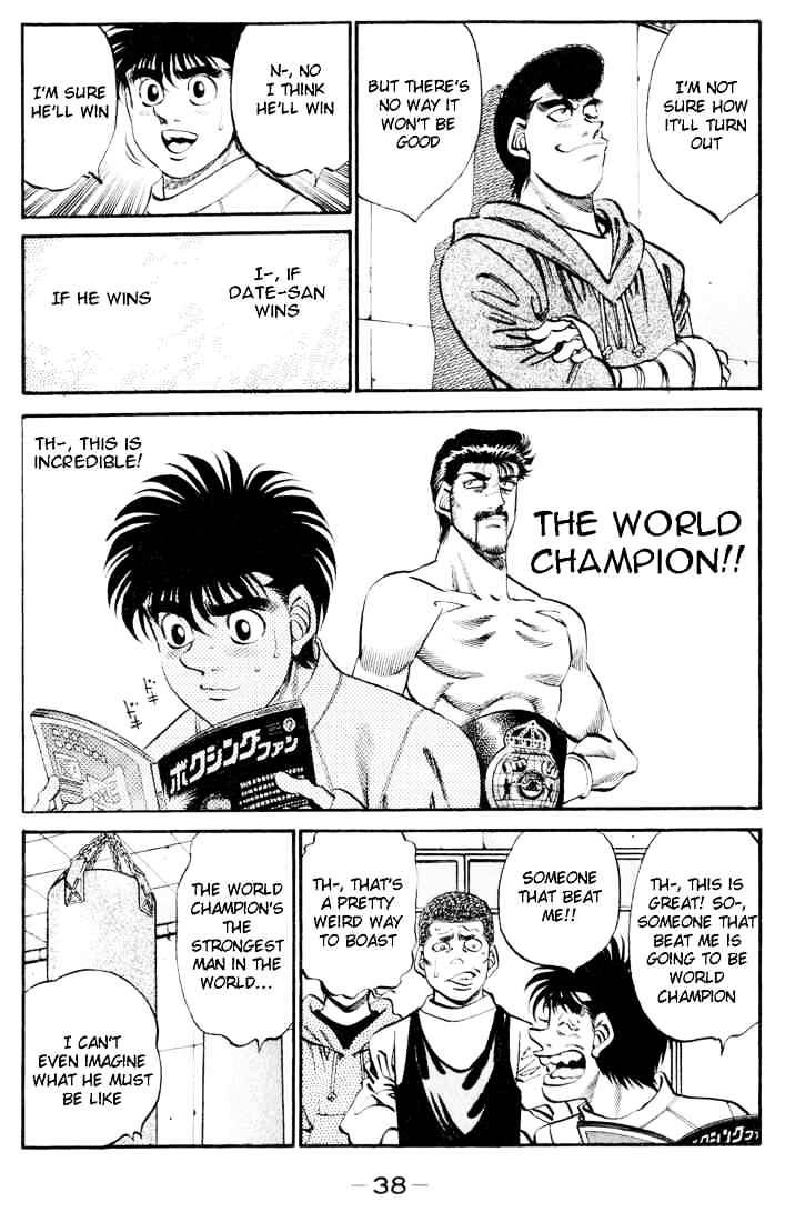 Hajime No Ippo - Chapter 326 : Towards The World