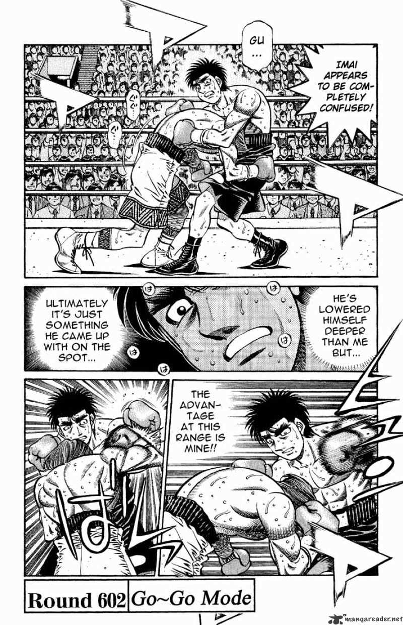 Hajime No Ippo - Chapter 602 : Go-Go-Mode