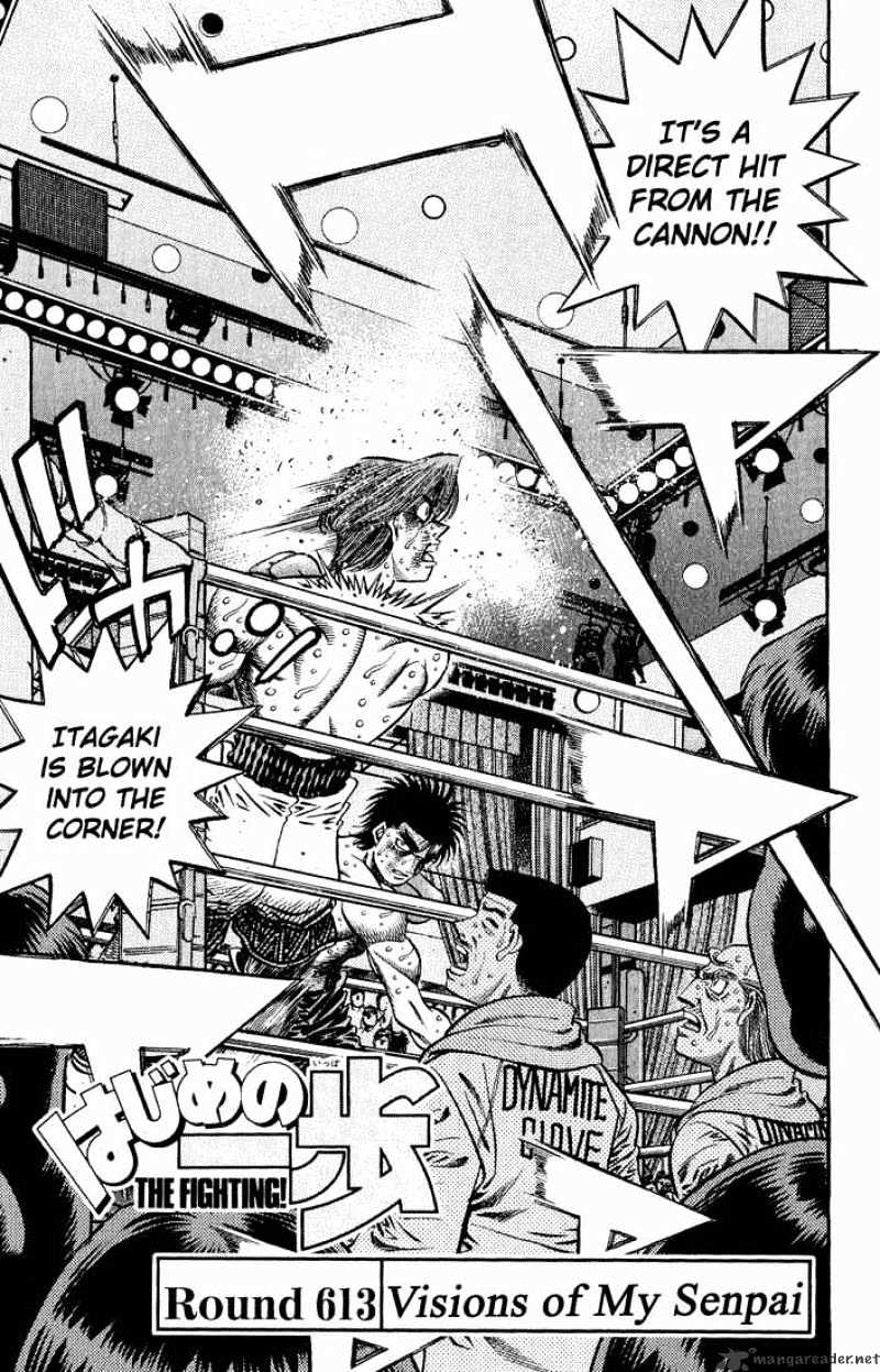 Hajime No Ippo - Chapter 613 : The Figures Of My Senpai