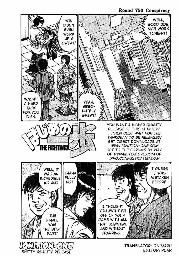 Hajime No Ippo - Chapter 750