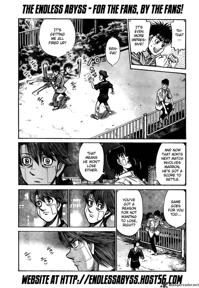 Hajime No Ippo - Chapter 915 : Forecast Rain Of Blood