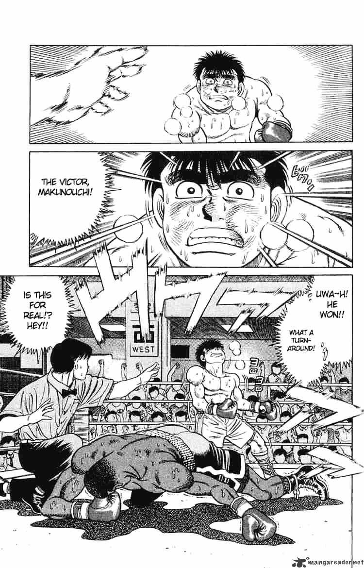 Hajime No Ippo - Chapter 35 : Applause For The Defeated