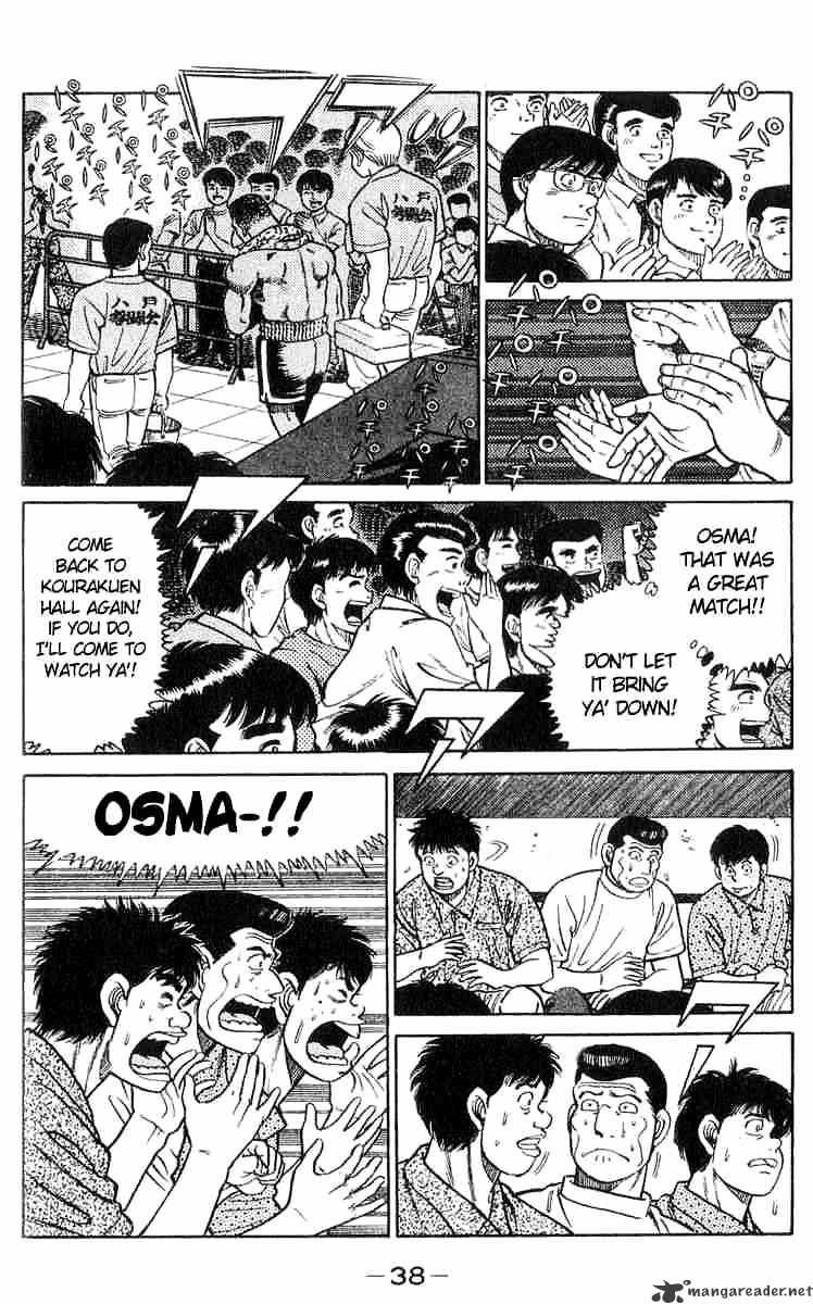 Hajime No Ippo - Chapter 35 : Applause For The Defeated