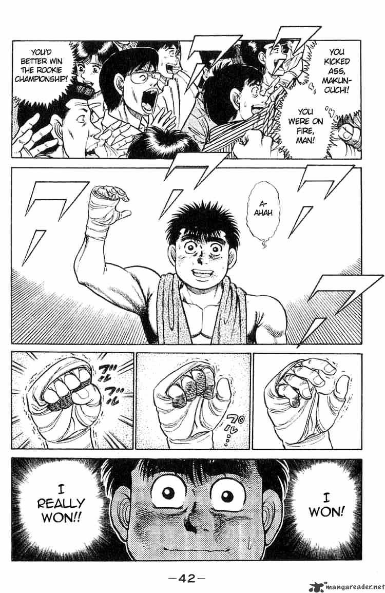 Hajime No Ippo - Chapter 35 : Applause For The Defeated