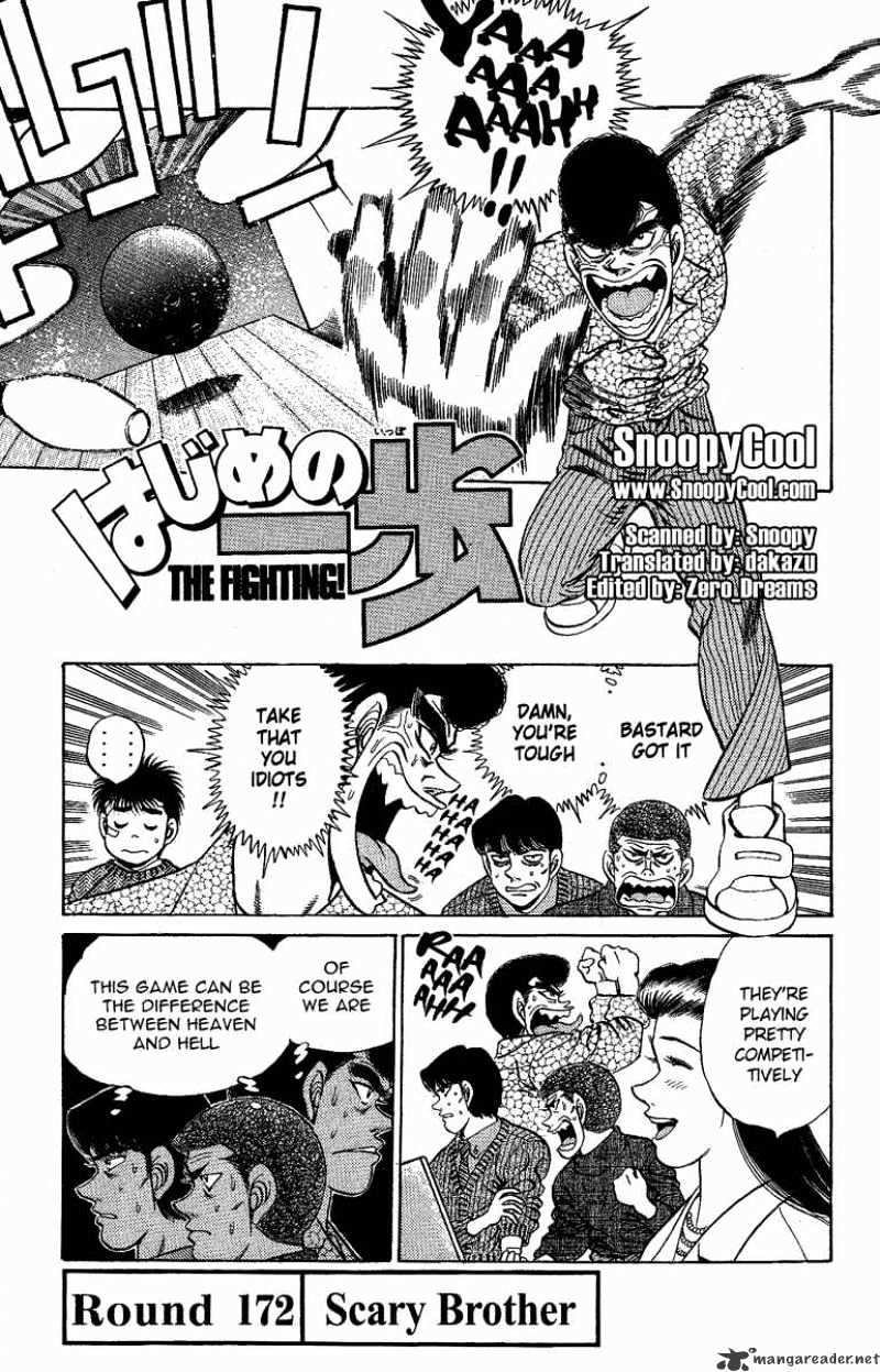 Hajime No Ippo - Chapter 172