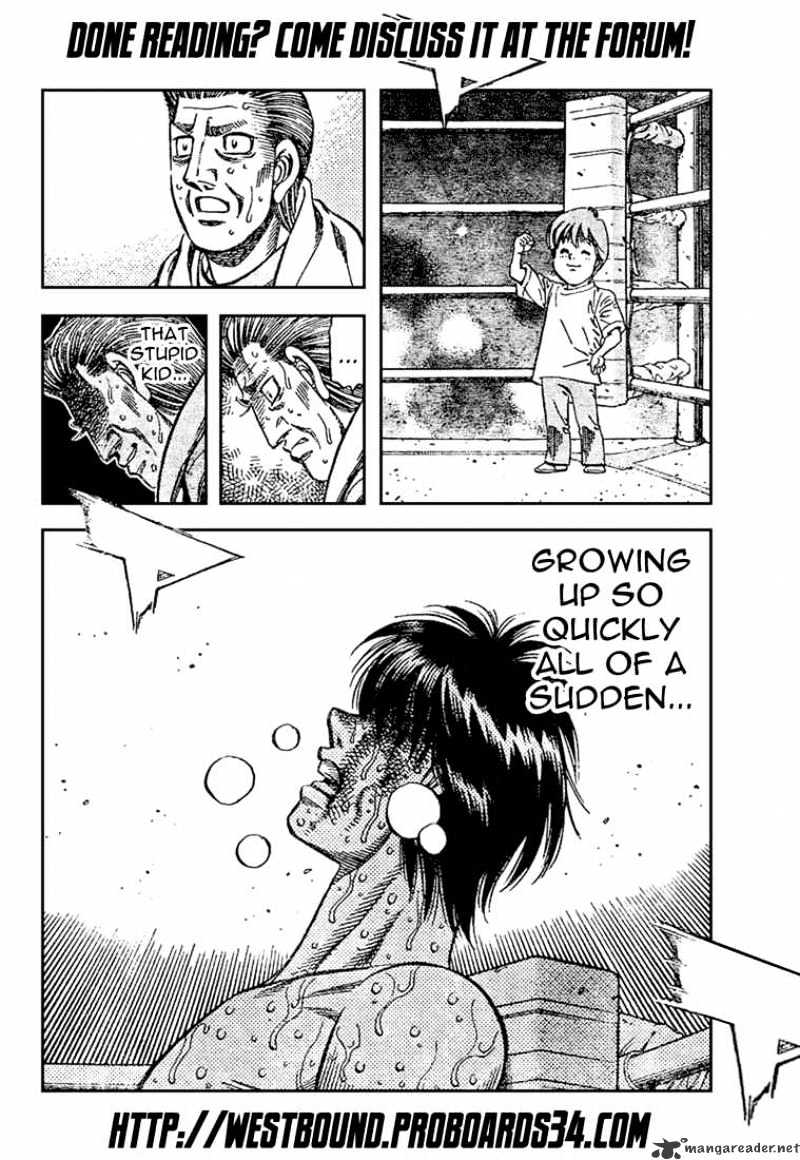 Hajime No Ippo - Chapter 844 : Fist S Memory