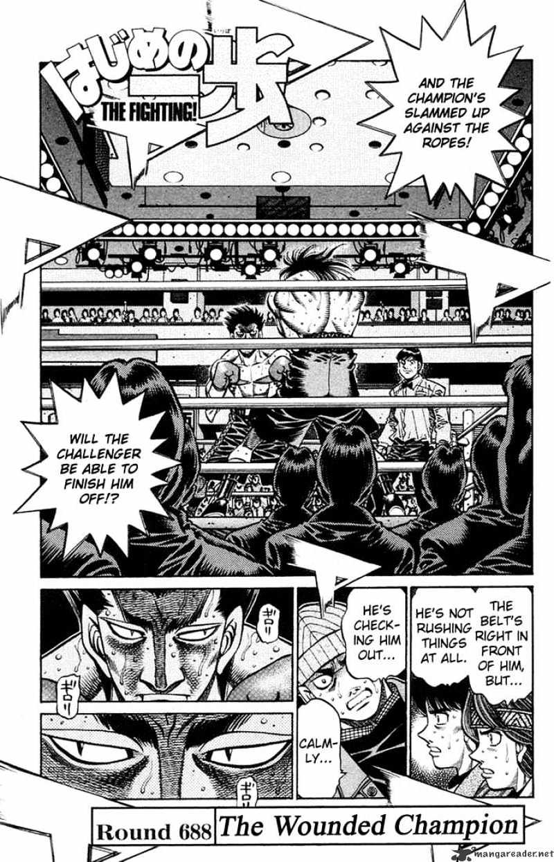 Hajime No Ippo - Chapter 688