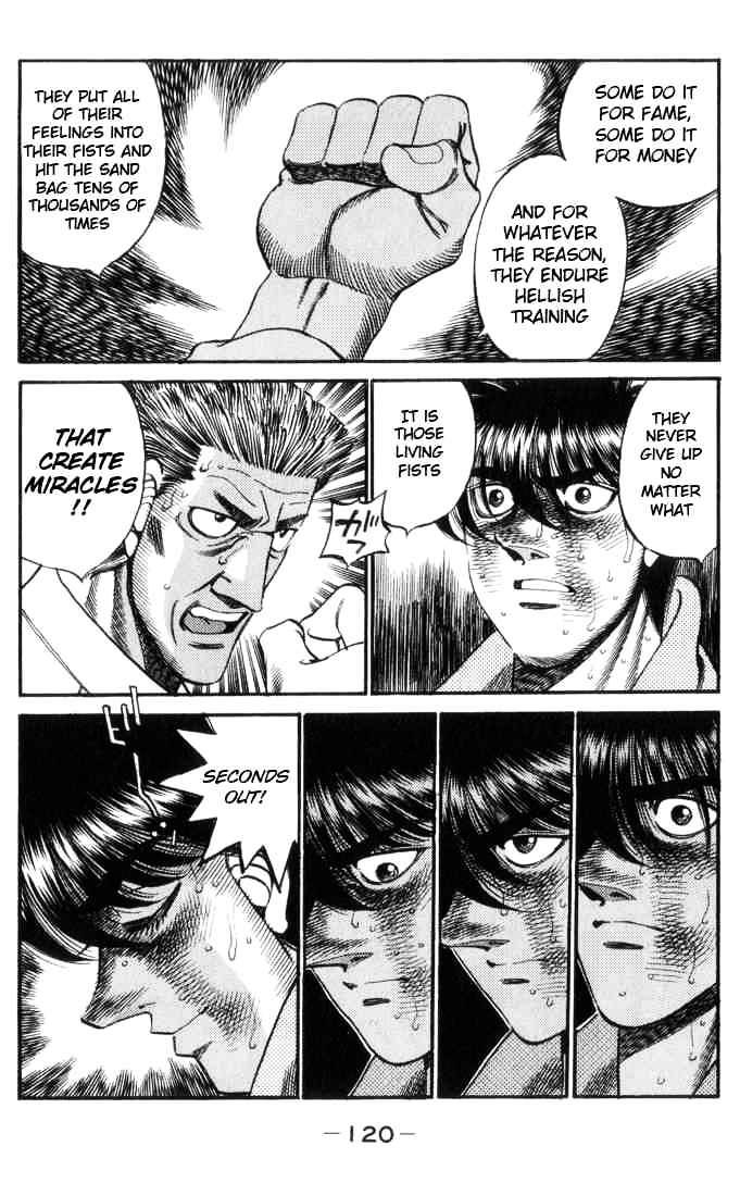 Hajime No Ippo - Chapter 321 : A Fist That Is Alive And A Fist That Is Dead