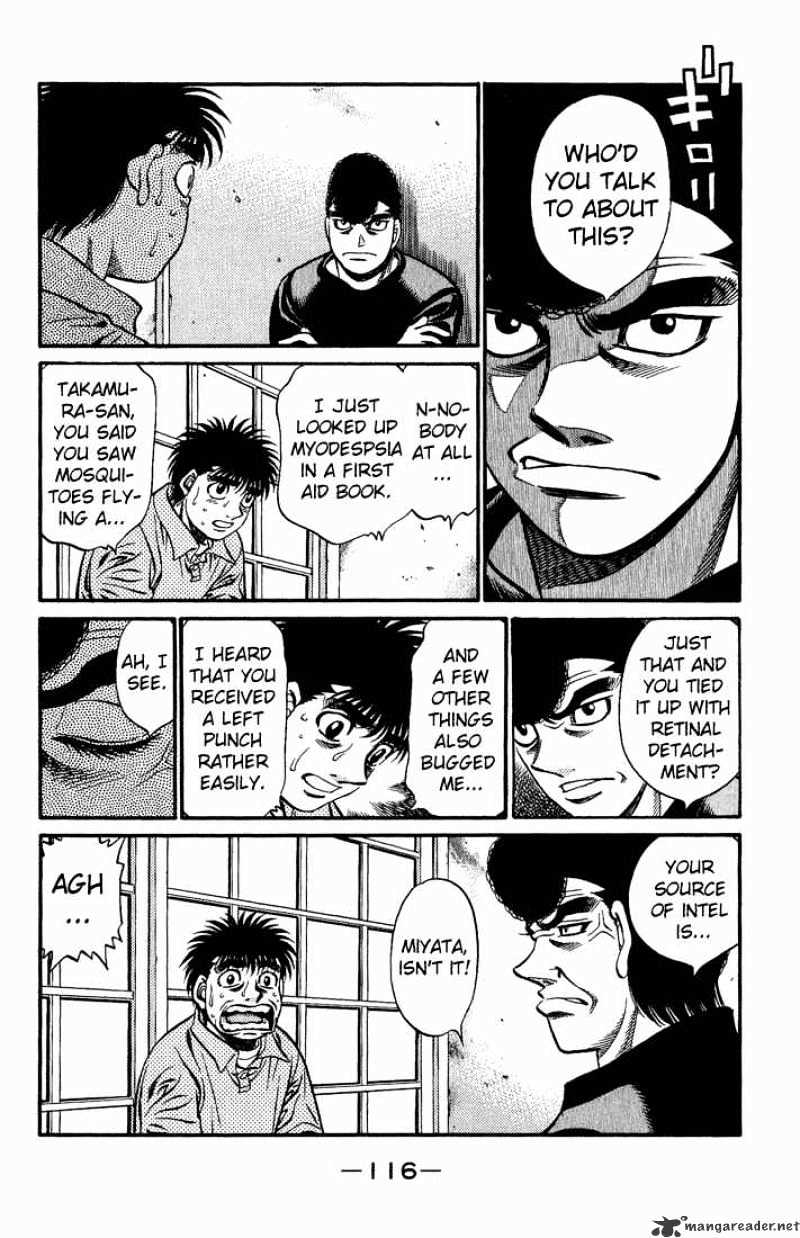 Hajime No Ippo - Chapter 519 : Hawk S Eye