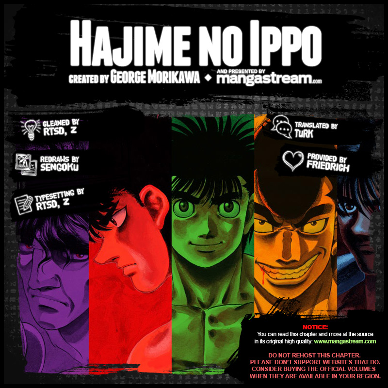 Hajime No Ippo - Chapter 1216