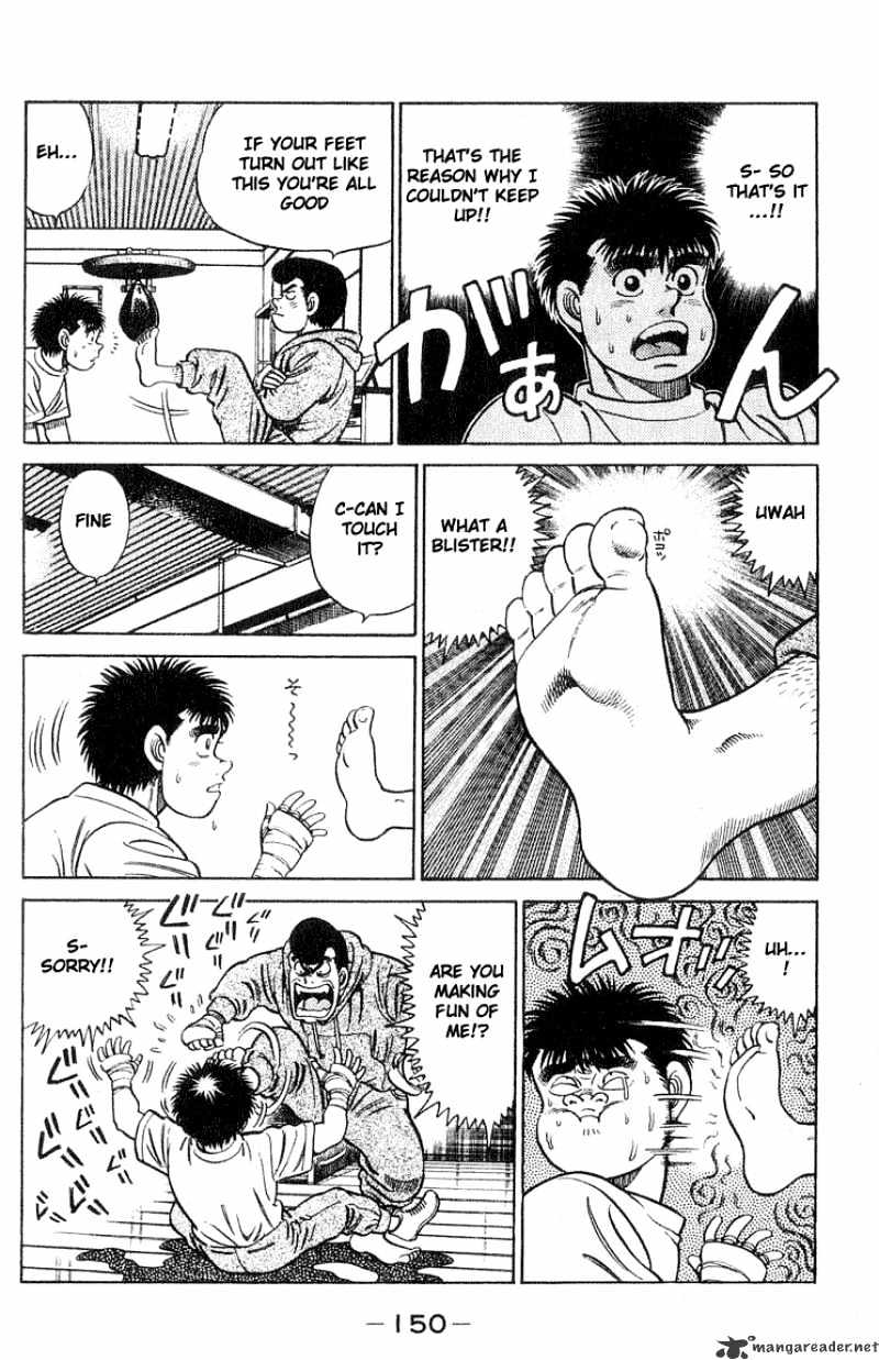 Hajime No Ippo - Chapter 41 : The Secret On The Back Of The Foot