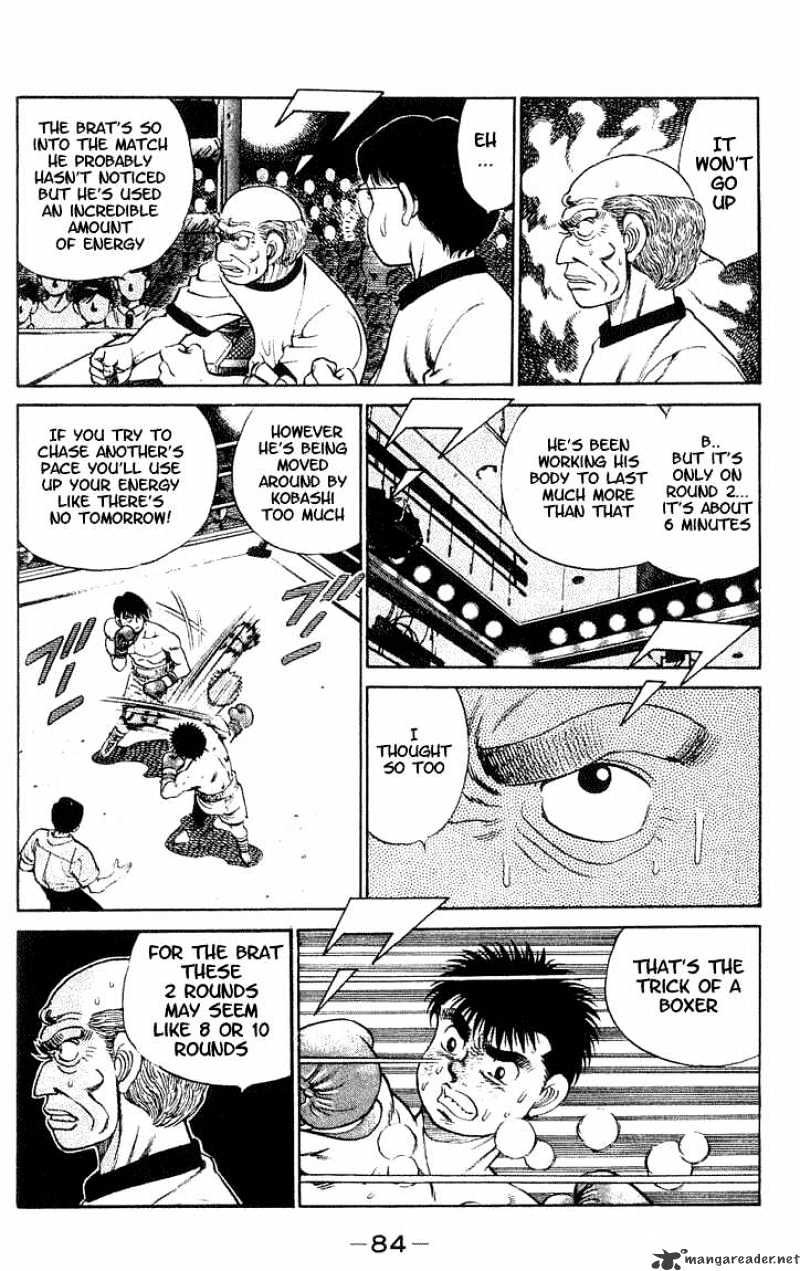 Hajime No Ippo - Chapter 47 : The Opened Tactic