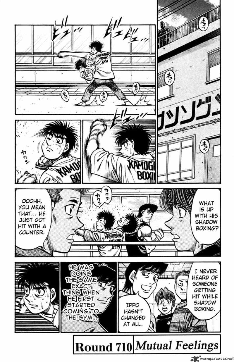 Hajime No Ippo - Chapter 710