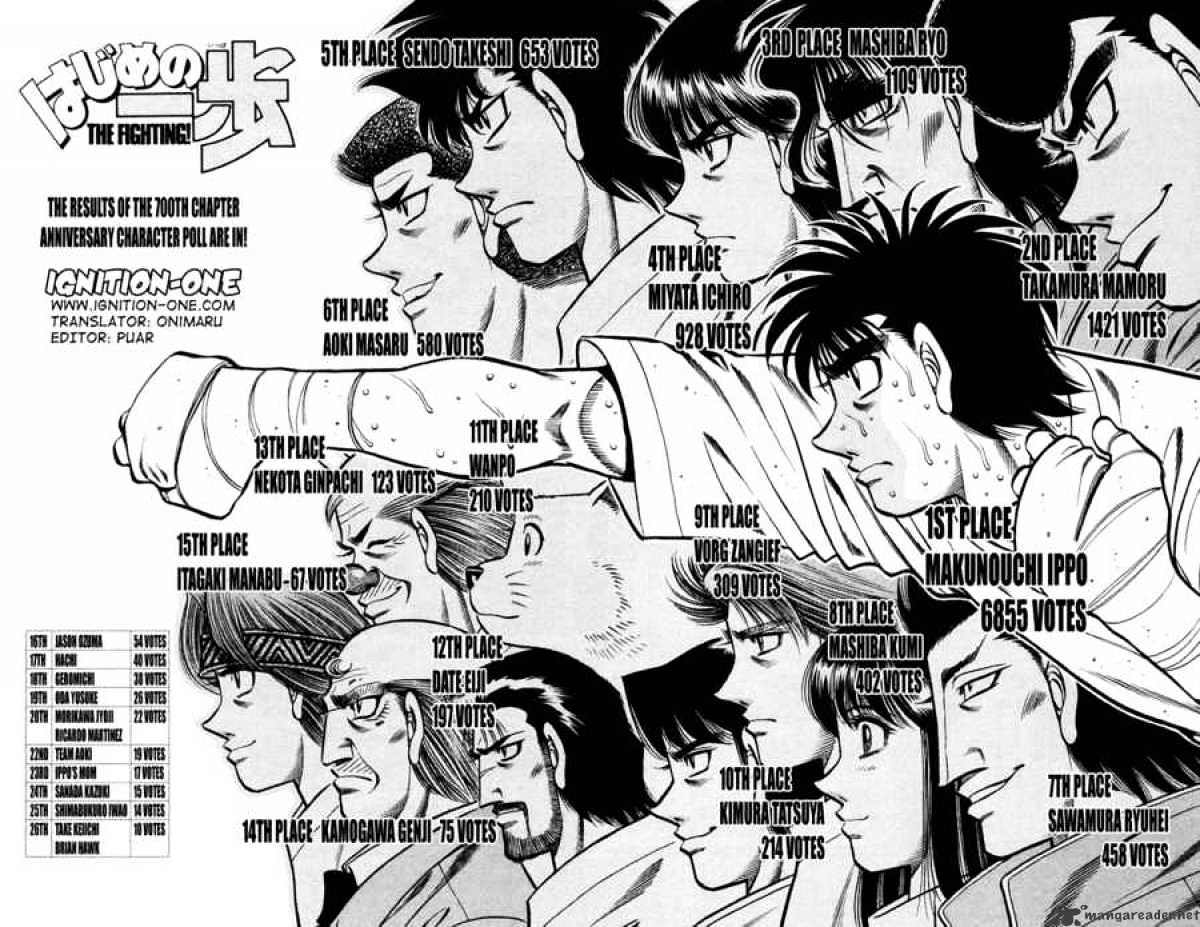 Hajime No Ippo - Chapter 710