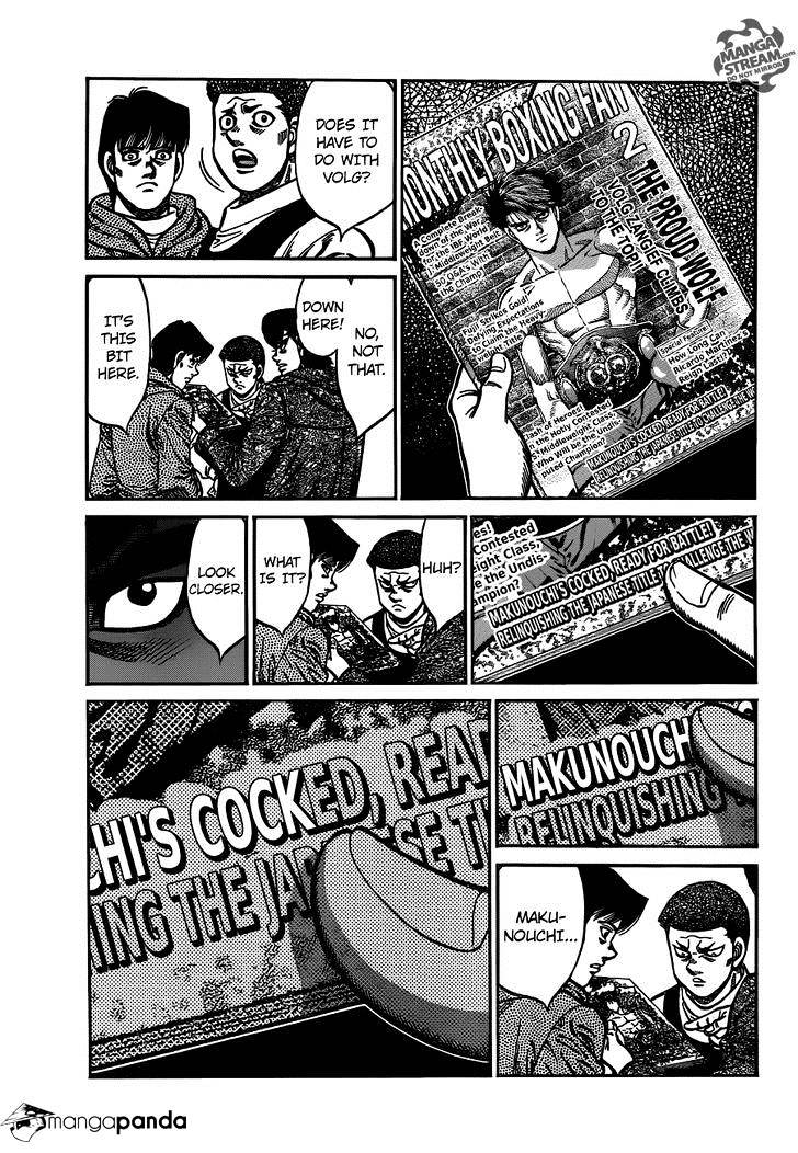 Hajime No Ippo - Chapter 1013 : Cocked And Ready