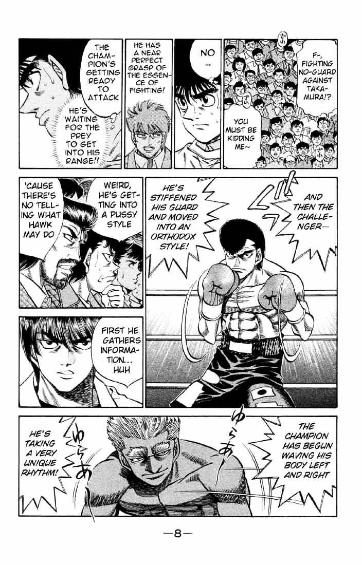 Hajime No Ippo - Chapter 380 : Flawless Hawk