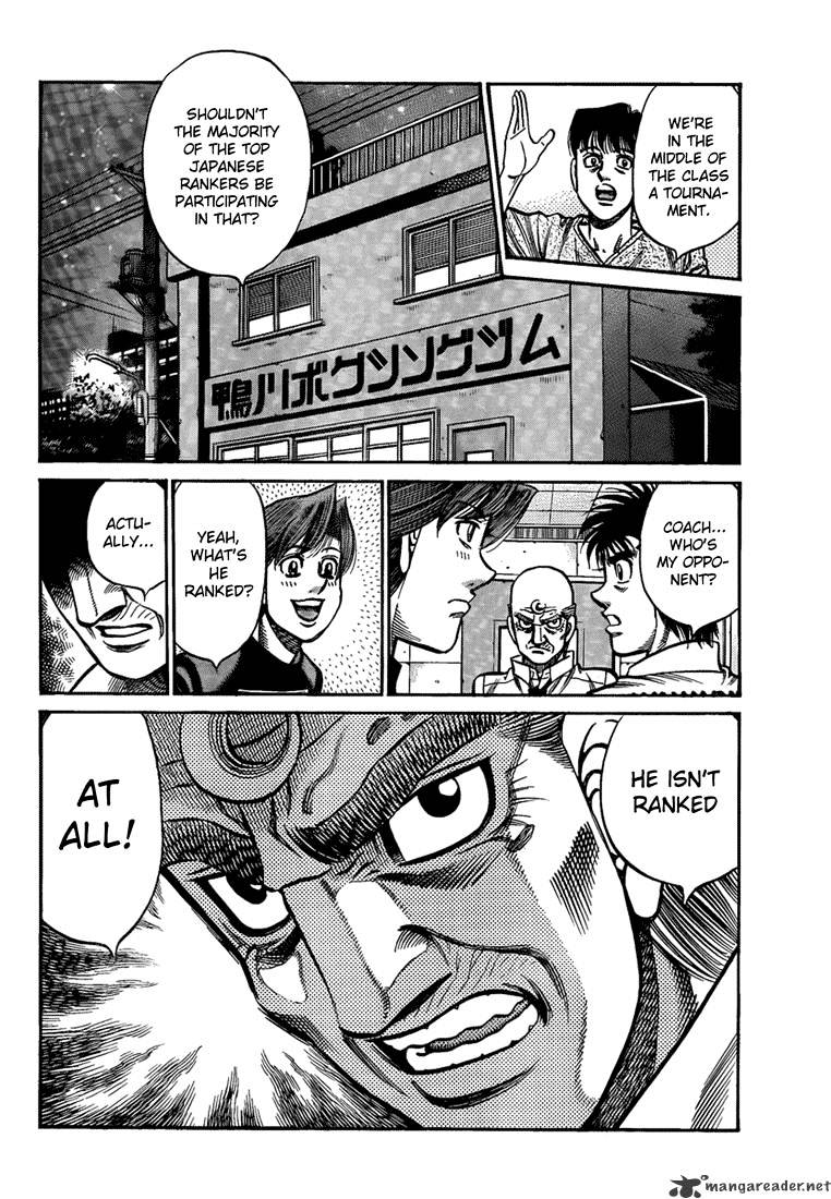 Hajime No Ippo - Chapter 916 : A Conspicuous Challanger