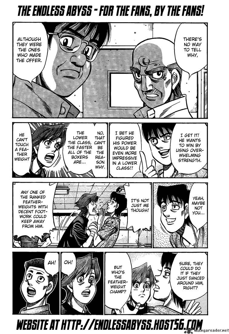 Hajime No Ippo - Chapter 916 : A Conspicuous Challanger