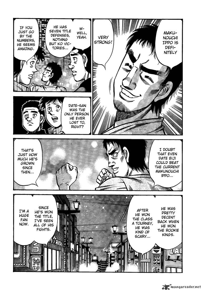 Hajime No Ippo - Chapter 916 : A Conspicuous Challanger