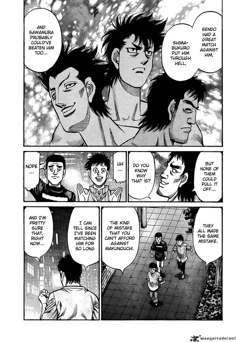 Hajime No Ippo - Chapter 916 : A Conspicuous Challanger