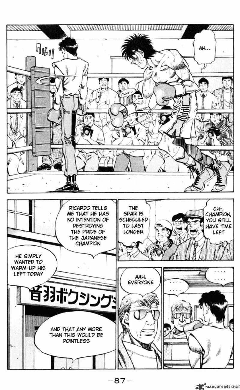 Hajime No Ippo - Chapter 329 : Unreachable Summit