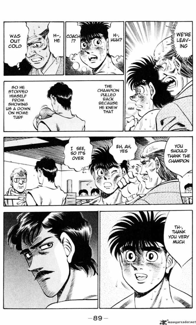 Hajime No Ippo - Chapter 329 : Unreachable Summit