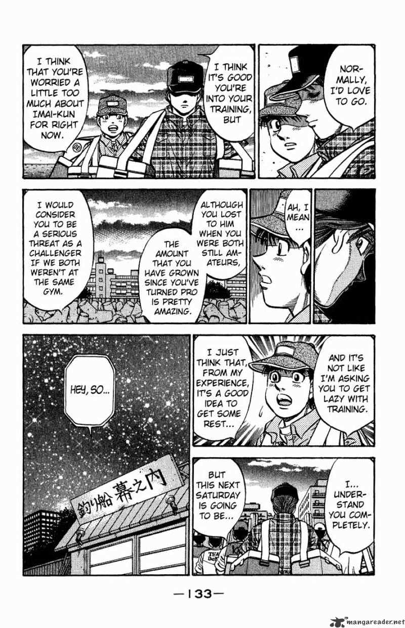 Hajime No Ippo - Chapter 559 : Itagaki S Determination