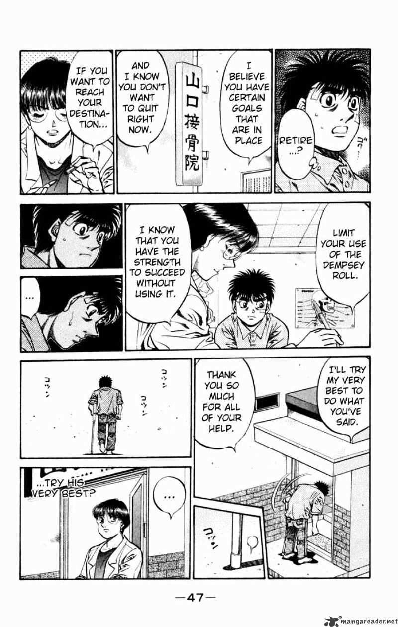 Hajime No Ippo - Chapter 505 : Where I Want To Be