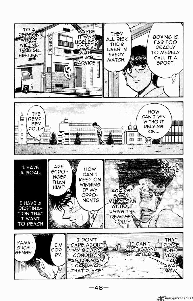 Hajime No Ippo - Chapter 505 : Where I Want To Be