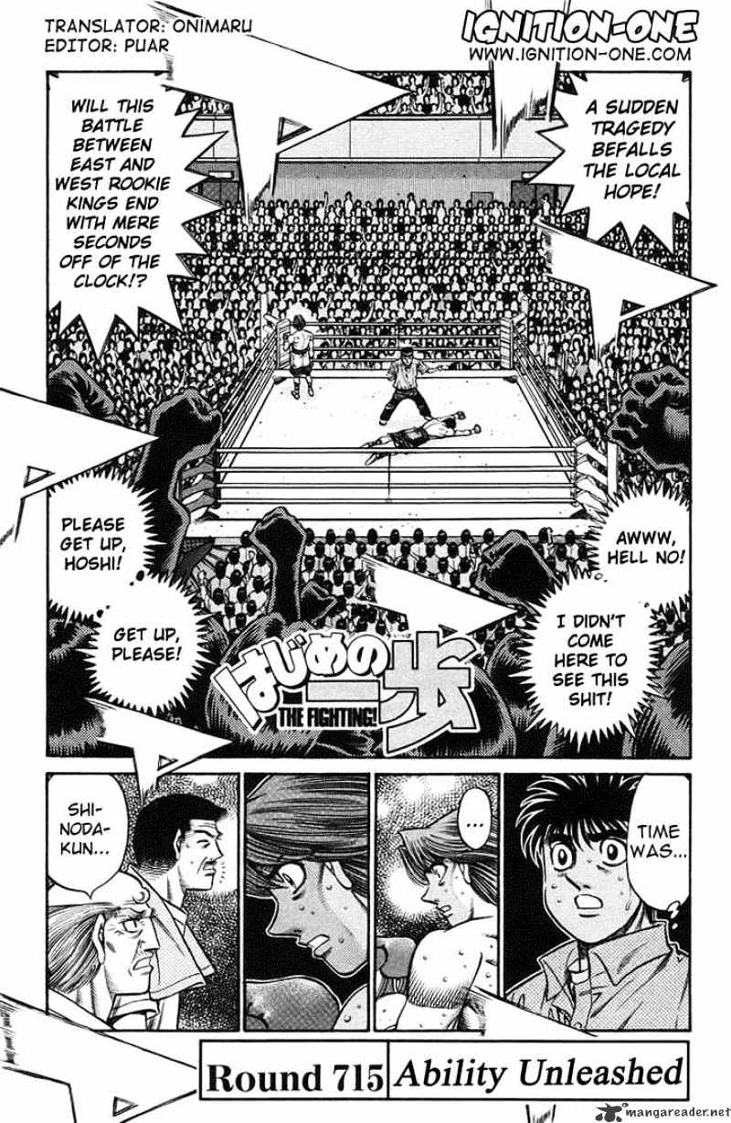 Hajime No Ippo - Chapter 715