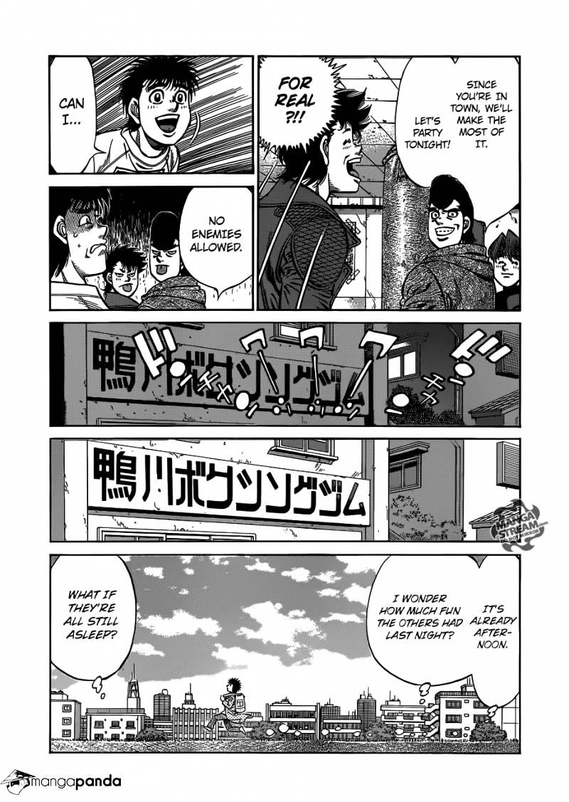 Hajime No Ippo - Chapter 984 : The Wolf Stalks Glory