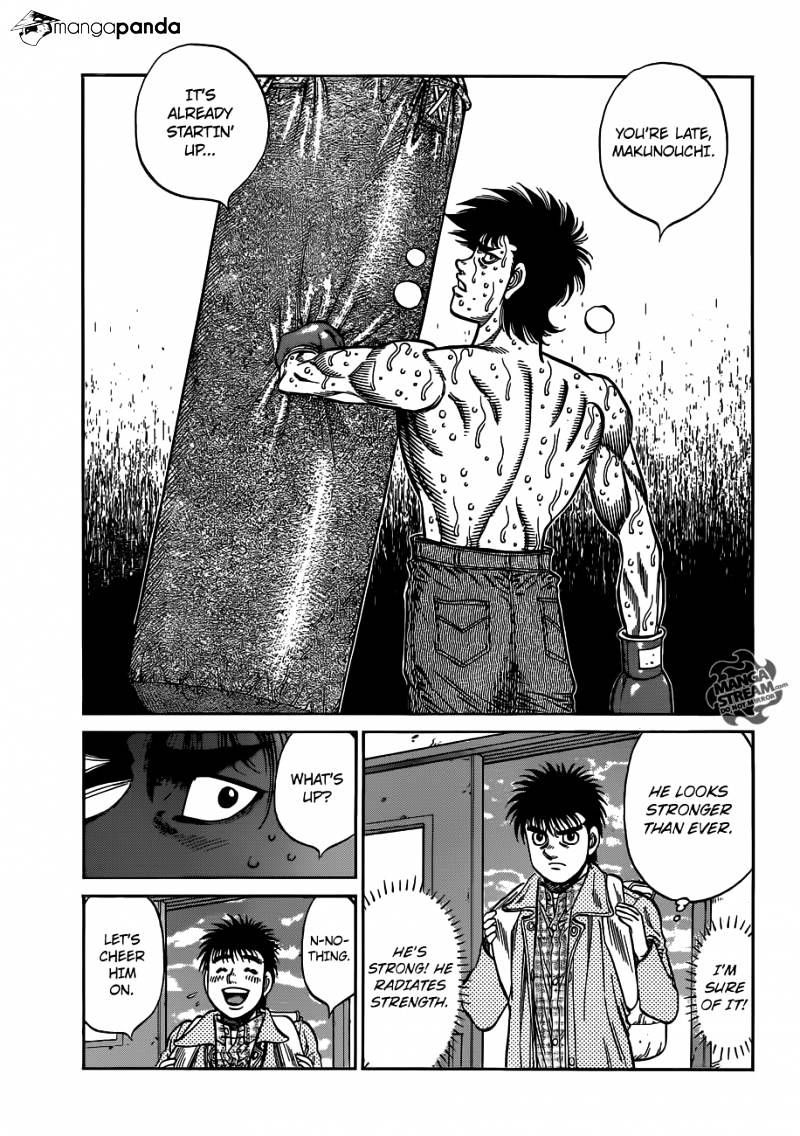 Hajime No Ippo - Chapter 984 : The Wolf Stalks Glory