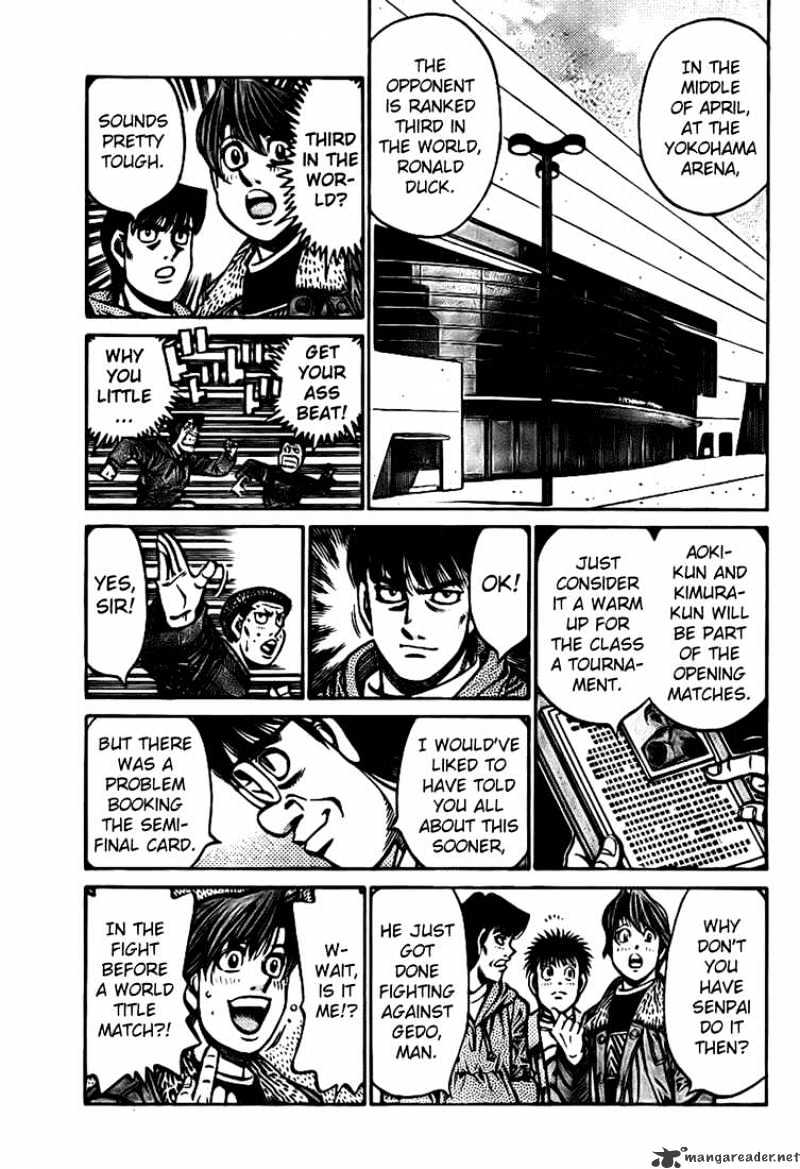 Hajime No Ippo - Chapter 803 : The Main Event And The Main Event