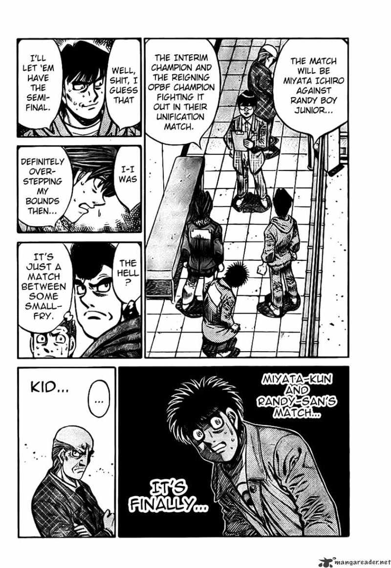 Hajime No Ippo - Chapter 803 : The Main Event And The Main Event