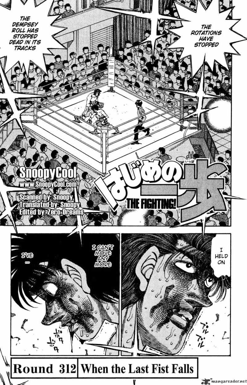 Hajime No Ippo - Chapter 312