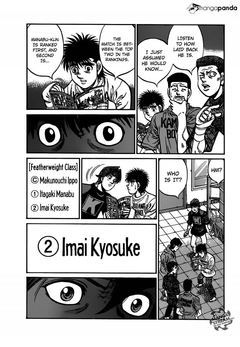 Hajime No Ippo - Chapter 1012 : Everyone S Next Round