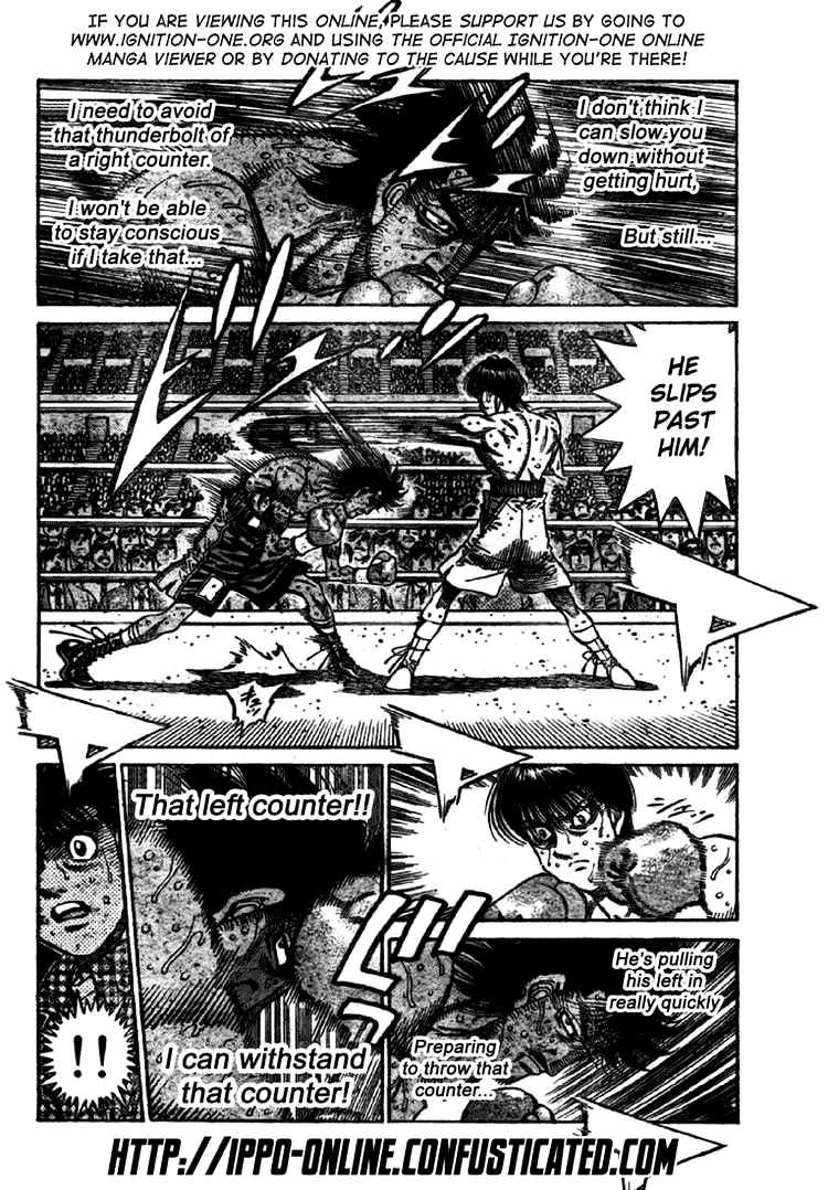 Hajime No Ippo - Chapter 835 : Payoff Of Courage