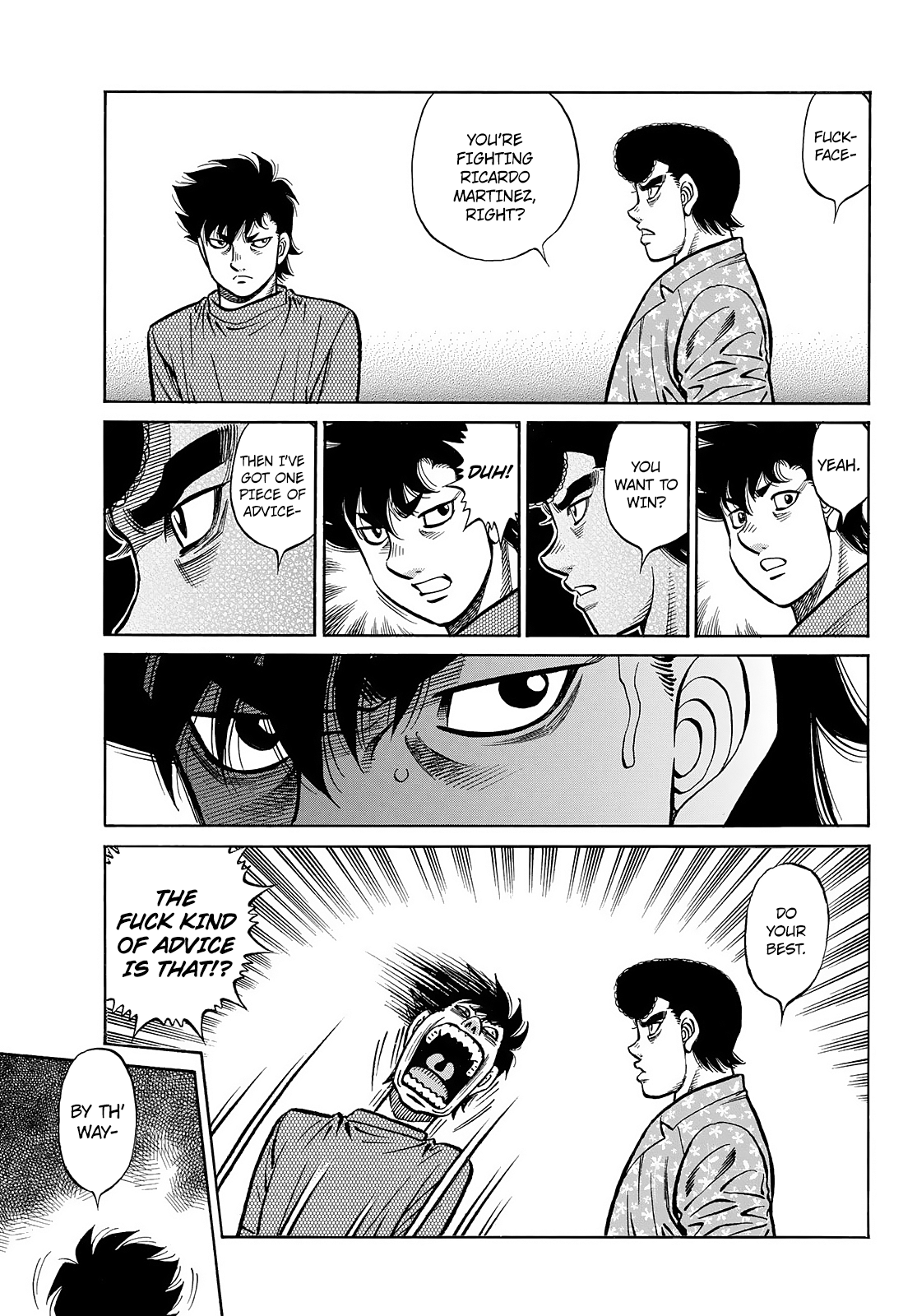 Hajime No Ippo - Chapter 1450:  Rosario In Battle Mode