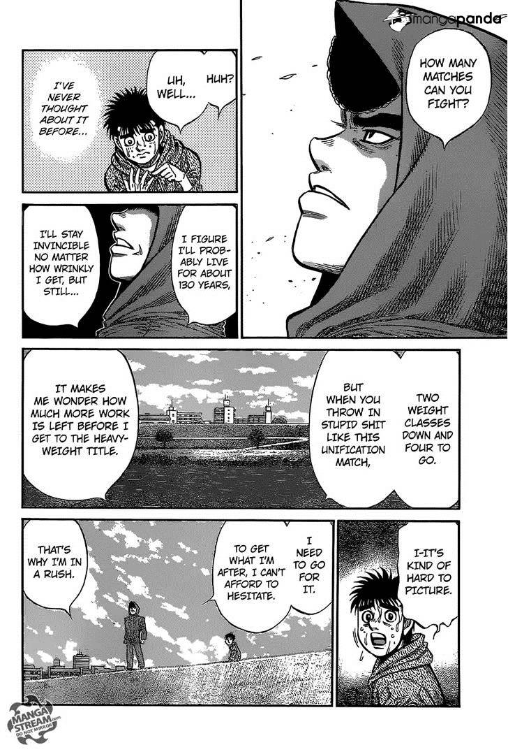 Hajime No Ippo - Chapter 1080 : No Time To Hesitate