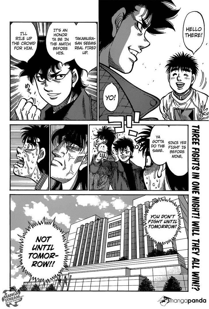 Hajime No Ippo - Chapter 1080 : No Time To Hesitate