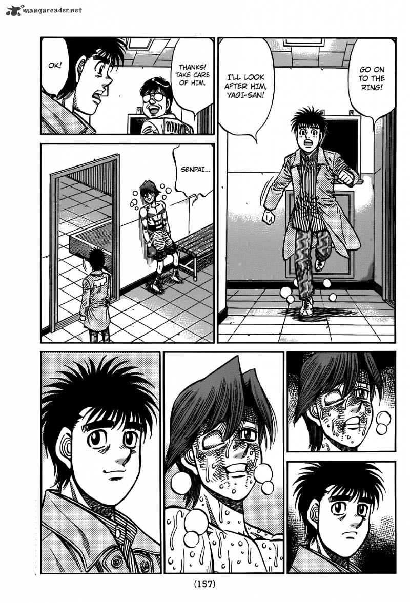 Hajime No Ippo - Chapter 972 : A Senpai S Dignity