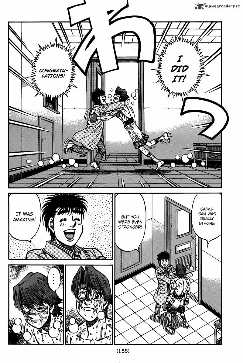 Hajime No Ippo - Chapter 972 : A Senpai S Dignity