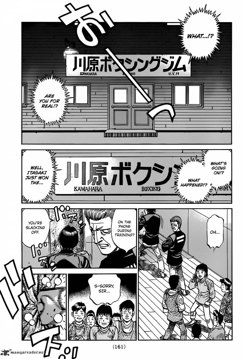 Hajime No Ippo - Chapter 972 : A Senpai S Dignity