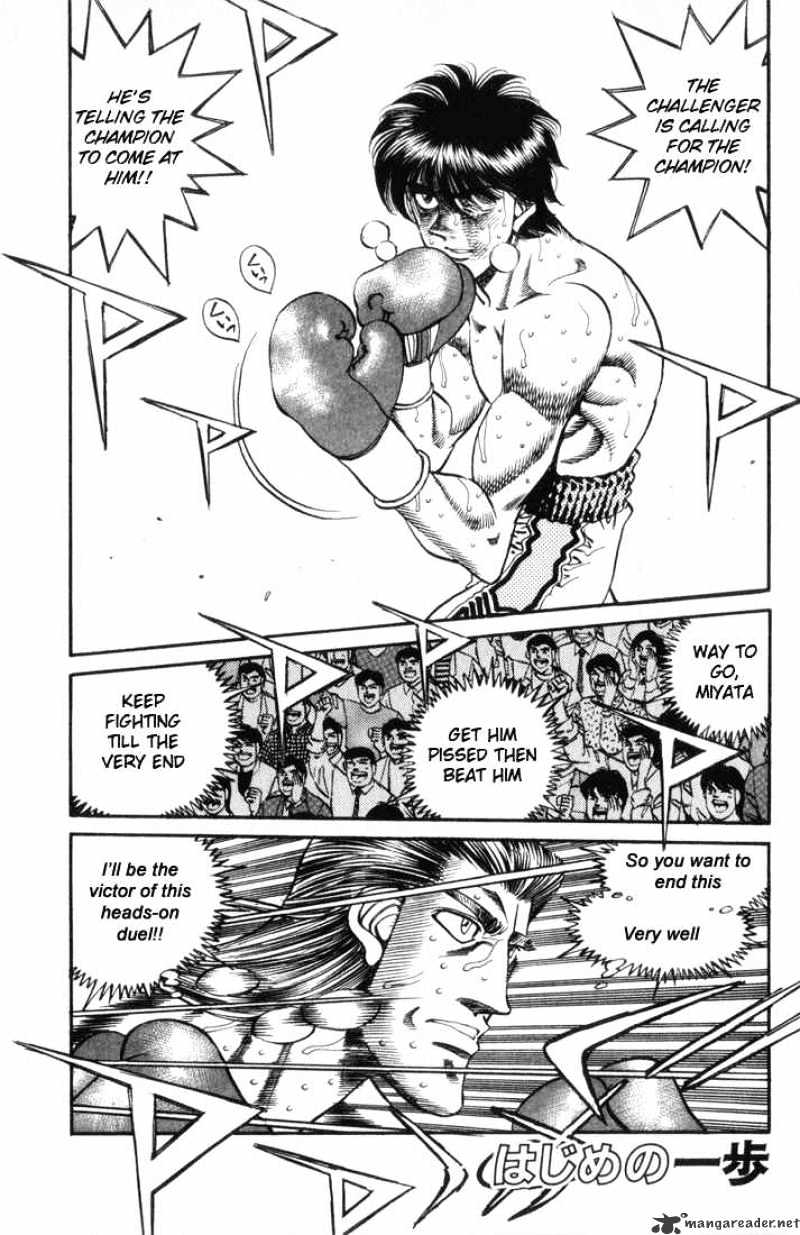 Hajime No Ippo - Chapter 324 : Energy For One Hit